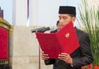 Presiden Jokowi Lantik Wamenkeu, Wamentan, Wamen Investasi