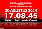 Sore Ini Dibuka Pendaftaran CPNS