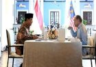 Prabowo dan Anwar Ibrahim Makan Siang di Rumah Tangsi Malaysia